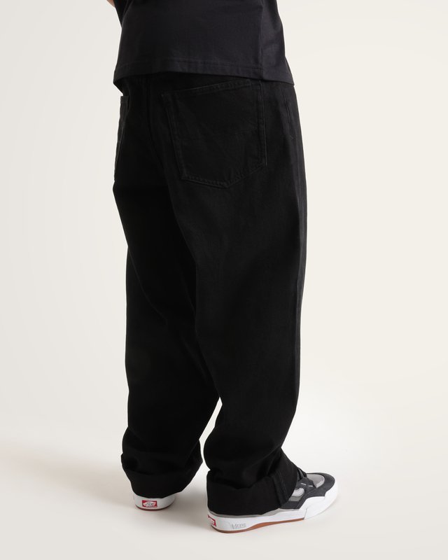 Calça Check-5 Loose Denim Black Rinse