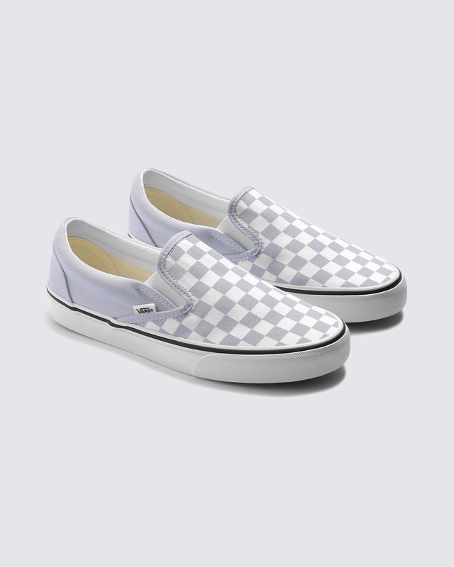 Tênis Slip-On Checkerboard Halogen Blue