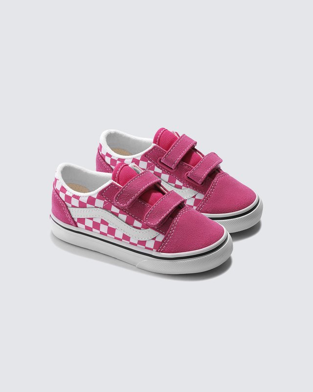 Tênis Old Skool Checkerboard Honeysuckle Infantil