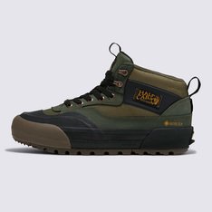 “You are Made for the Elements”. Estes são os seus Vans. O Half Cab, um dos tênis de skate mais reconhecidos da Vans, combina o estilo icônico do skate com o pacote respirável e à prova d'água GORE-TEX do MTE-3, o uso exclusivo da Vans do novo isolamento Duratherm da GORE-TEX e um MTE -3 sola com o composto de borracha All-Trac para todos os climas. Isso é muito. E é para ser. O Tênis Half Cab Mte-3 Goretex Grape Leaf Black é confeccionado com parte superior em couro, tecido e sintético.
