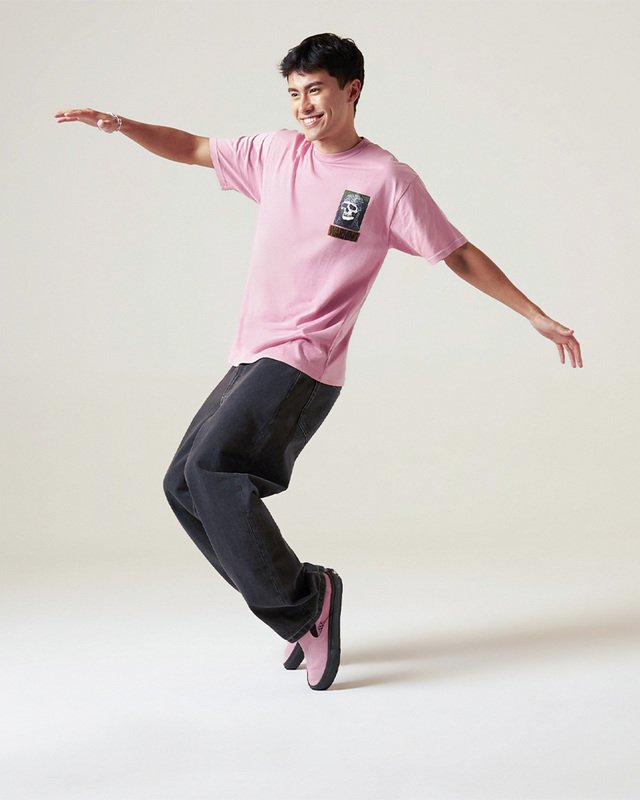 Camiseta Ss Warning Signs 4 Life Pink Dawn