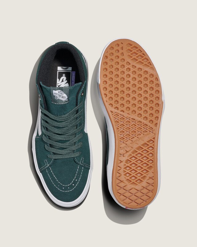 Tênis Sk8-Hi Bmx Suede Mesh Dark Forest