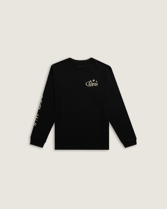 Camiseta Manga Longa Advanced Vee Black Infantil