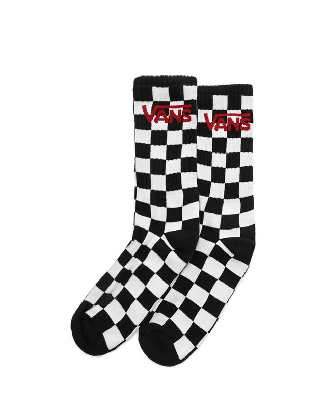 Meia Class Crew 36/40 Black-Checkerboard (3 Pares)