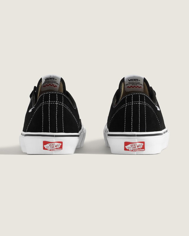 Tênis Skate Ave Leather Black White