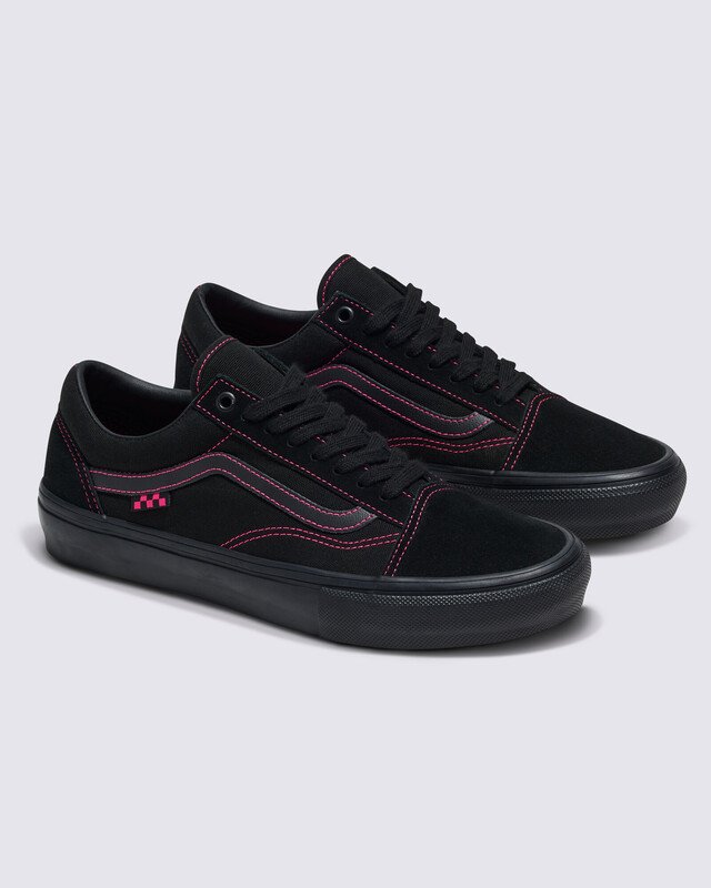 Tênis Skate Old Skool Neon Black Pink