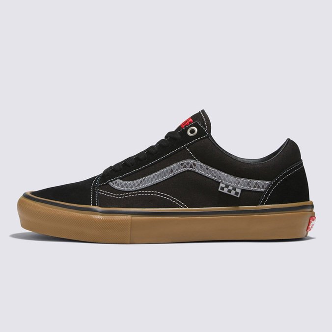 Tênis Skate Old Skool Hockey Skateboards Black Snake