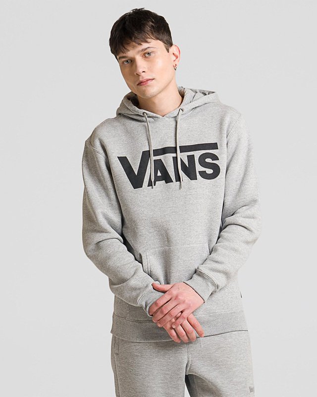 Moletom Vans Classic Po Hoodie Ii Cement Heather Black