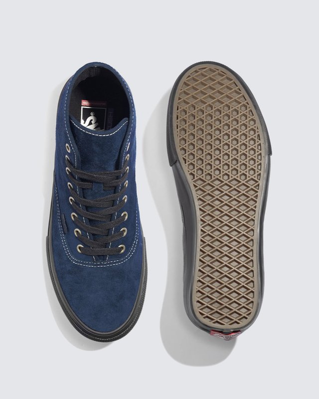 Tênis Skate Authentic High Navy Black