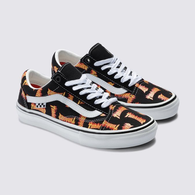 Tenis Skate Old Skool Thrasher Black Multi Vans