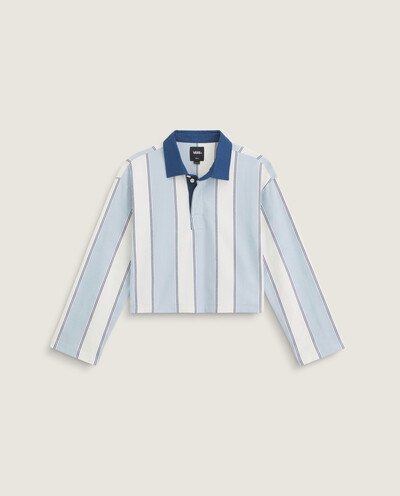 A Camiseta Manga Curta Becky Rugby Soft Slate traz construção rugby em malha, com gola polo e abotoamento frontal que conferem um toque vintage e casual. O acabamento contrastante na gola adiciona personalidade sem exageros. O tecido malha proporciona conforto, flexibilidade e caimento natural, valorizando o movimento. Modelo autêntico, essencial no guarda-roupa descontraído, com visual e construção focados no conforto.