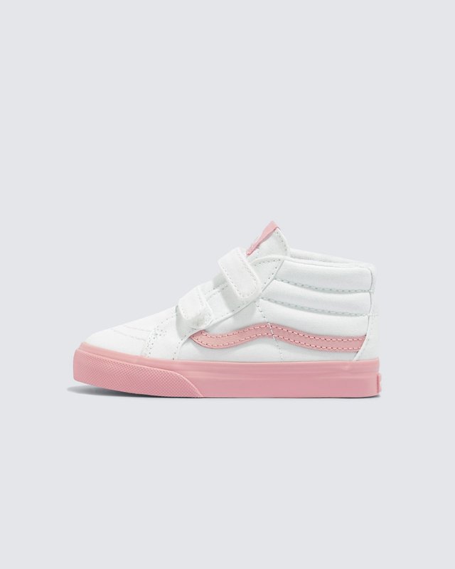Tênis Sk8-Mid Pop Outsole Pink Marshmallow Infantil