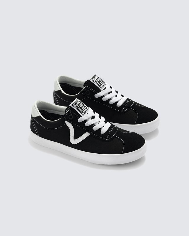 Tênis Sport Low Black White Infantil Vans