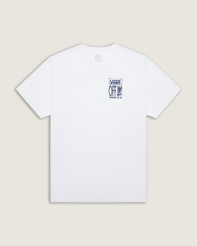 Camiseta Manga Curta Cut And Paste White