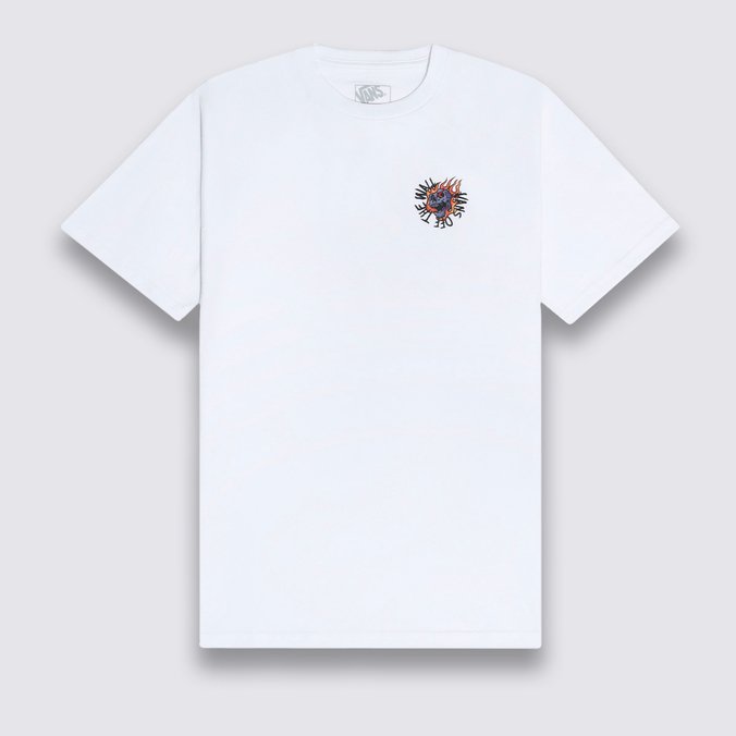Camiseta Vortex Ss White Infantil