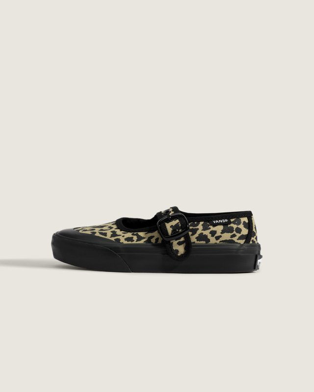 Tênis Mary Jane Leopard Black Infantil