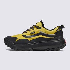 “You are Made for the Elements”. Estes são os seus Vans. O Tênis Crosspath Mte Yellow tem base em tudo o que aprendemos com a família de tênis UltraRange. É a combinação perfeita de estilo e funcionalidade para aventuras urbanas e ao ar livre. Extremamente versátil e repleta de conforto, o modelo possui silhueta de cano baixo, é repelente à água e possui uma entressola em EVA de base biológica projetada para amortecimento máximo, combinada com uma sola All-Trac atualizada projetada para melhorar a tração em qualquer terreno. Onde quer que seu estilo de vida te leve, esse tênis é tudo o que você precisa para explorar o dia todo. O modelo possui o logotipo Vans Checkerboard Globe: este produto é feito de pelo menos 30% de um ou uma combinação de materiais reciclados, renováveis ??e/ou regenerativos. Para saber mais sobre a Vans e a sua jornada rumo a materiais sustentáveis, acesse vans.com.br/sustentabilidade.