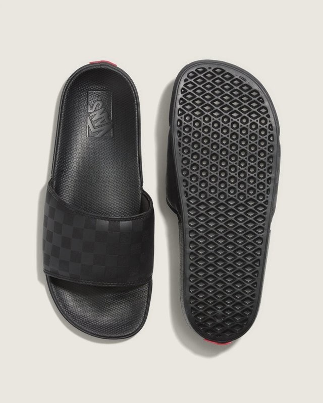 Chinelo Slide-On Black Black