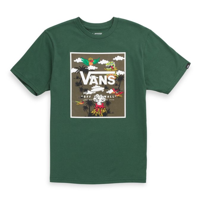 camiseta vans print box