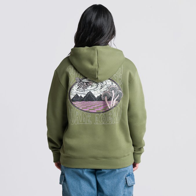 Moletom Dazed Strange Bff Hoodie Olivine