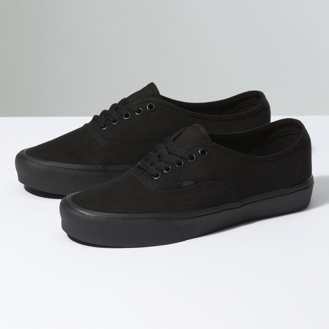 vans platform preto