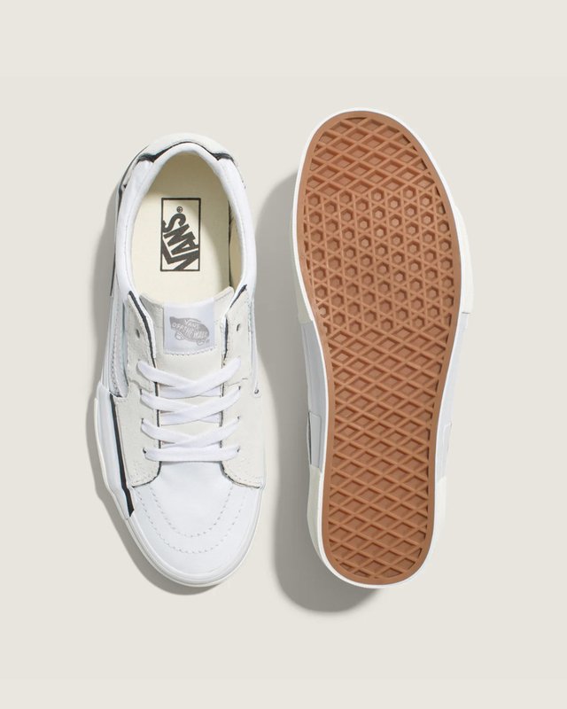 Tênis Sk8-Low Reconstruct True White