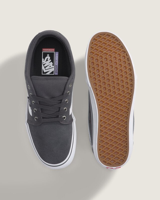 Tênis Skate Chukka Low Charcoal White