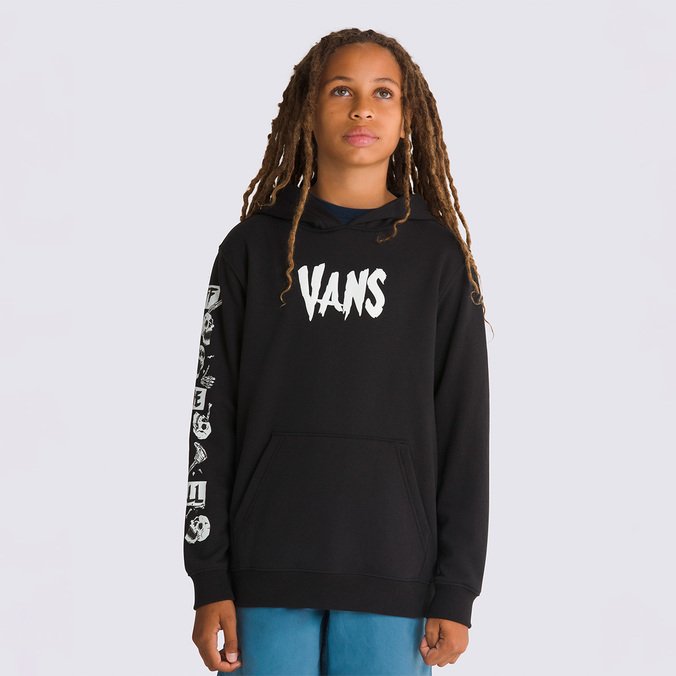 Moletom  Po Skeleton Infantil Black
