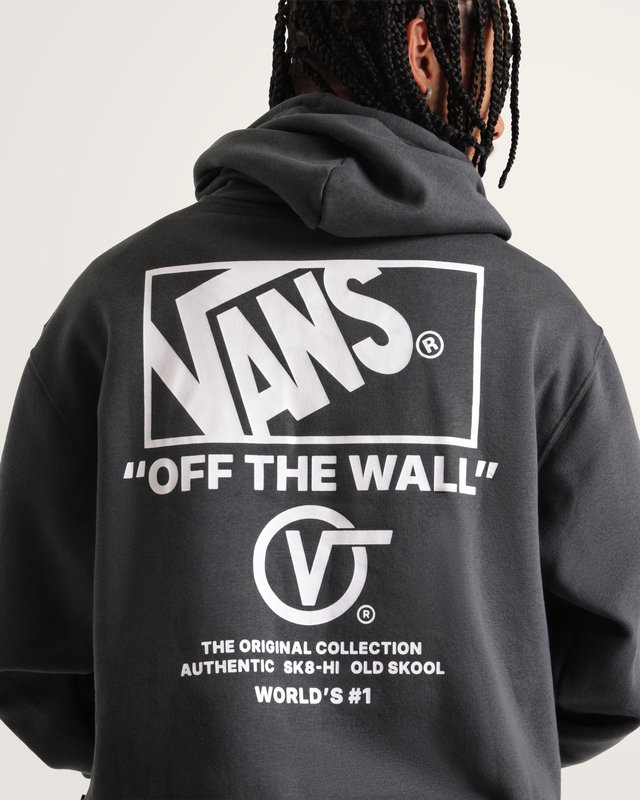 Moletom Stacked Hi Pullover Charcoal Grey
