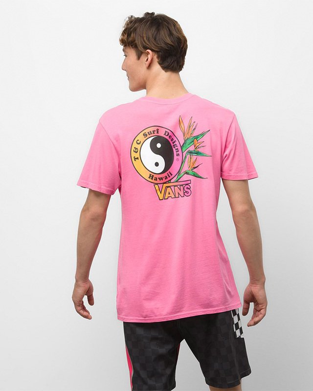 CAMISETA VINTAGE SS VANS X T&C AZALEA PINK