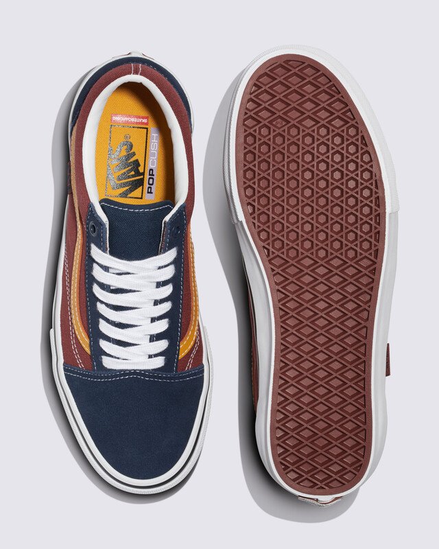 Tênis Skate Old Skool Navy Burgundy