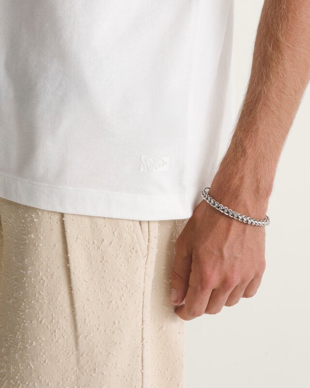 Camiseta Manga Curta Shrunken Premium Egret