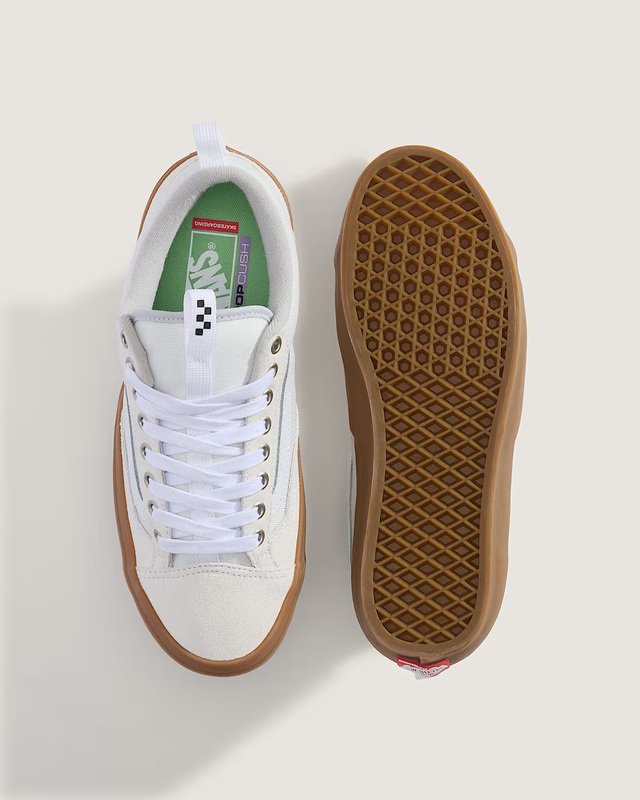 Tênis Skate Old Skool 36+ White Gum