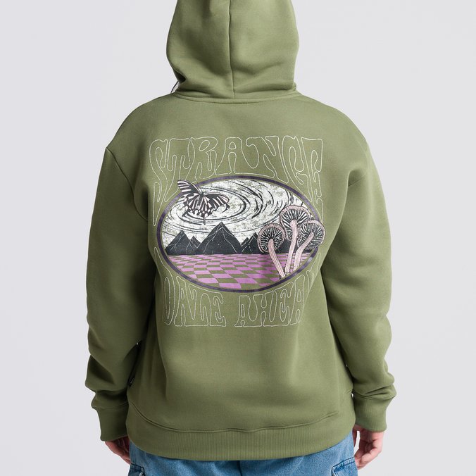 Moletom Dazed Strange Bff Hoodie Olivine