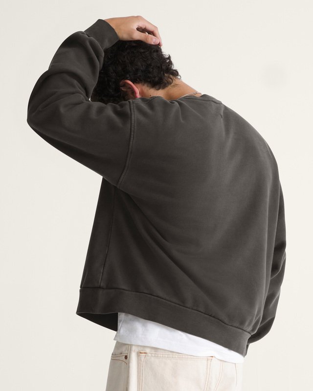 Moletom Lx Crewneck Faded Black