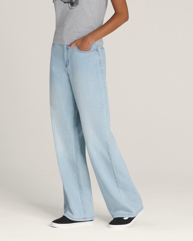 Calça Sirelle 5 Pocket Puddle Upland Light Stonewash