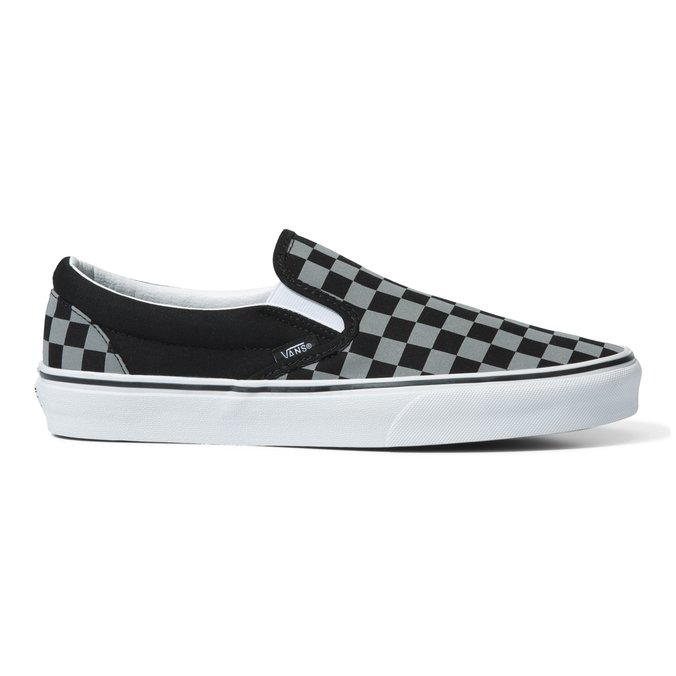 checkered reflective vans