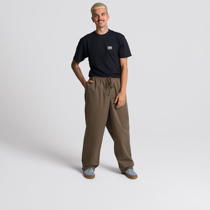 Calça Range Baggy Tapered Elastic Waist Canteen