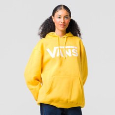 Um clássico é sempre clássico. A tradição que as peças Vans carregam na essência permitem um visual atemporal, que combina o estilo tradicional com o conforto aconchegante para os dias mais frios. O Moletom Ss Spicy Mustard é confeccionado em algodão e poliéster. O modelo é fechado, com bolso canguru. Possui capuz com cadarço para regulagem, barra e punhos canelados. Traz estampa frontal exclusiva em silk à base d’água, com assinatura Vans em “Drop V”, centralizada na altura do peito.