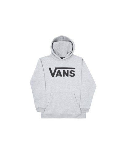Fundada na Califórnia em 1966, a Vans está envolvida com a cultura de rua, artes, música e ligada ao skate e à evolução do esporte, sem perder a essência. Dos clássicos aos modernos, a Vans possui uma enorme variedade de modelos de tênis, roupas e acessórios, sempre mantendo o estilo "Off The Wall". O Moletom Vans Classic Po Ii Infantil Cement Heather Black com capuz possui estampa o logo Vans em “Drop V" aplicado na altura do peito em silk à base d’água, etiqueta tecida com logo Vans lateral, capuz com cordão para regulagem, bolso estilo canguru, barra e punhos canelados e é confeccionado em 60% algodão e 40% poliéster. Tipo de caimento: custom.