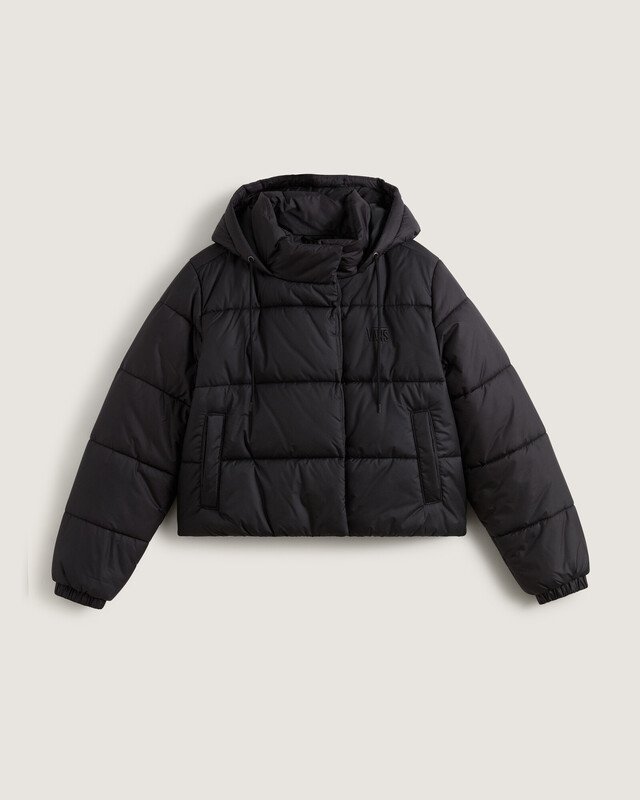 Jaqueta Mte Hillgate Cropped Puffer Black | Vans