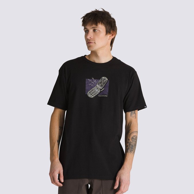 Camiseta Take The Call Ss Nostalgic Digital Black