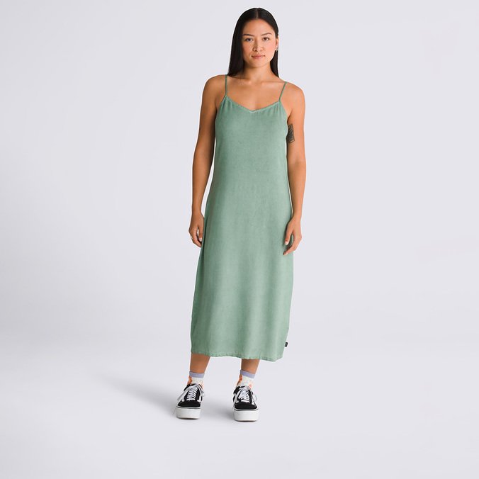 Vestido Campbell Slip Seasonal Hero: Knu Skool Iceberg Green