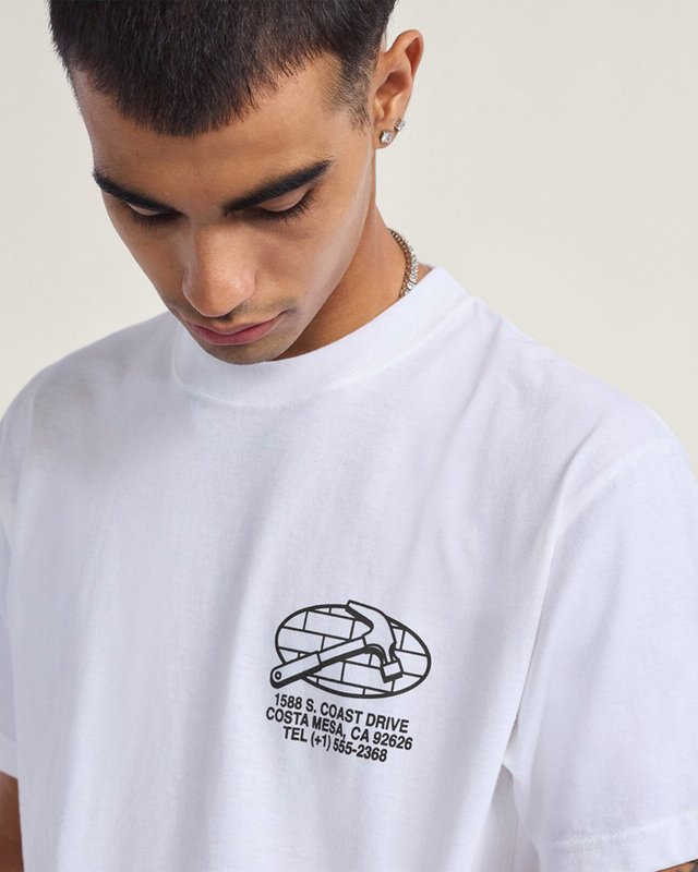 Camiseta Service Repair Ss White Servicae