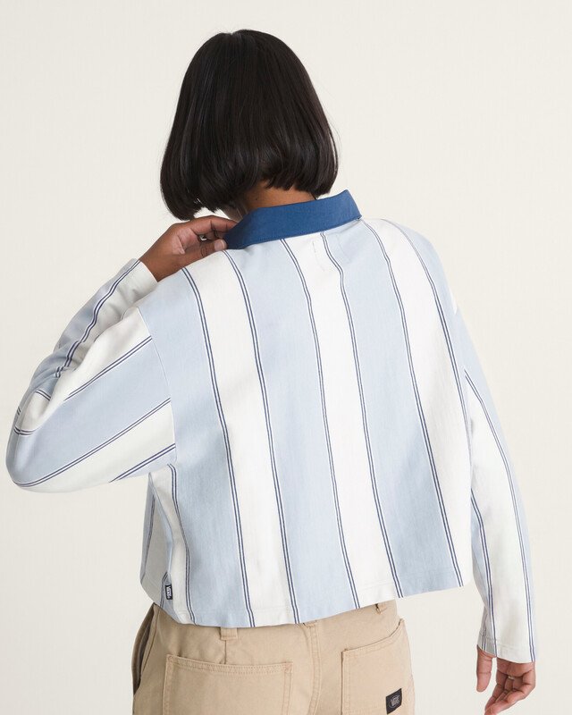 Camiseta Manga Longa Becky Rugby Soft Slate