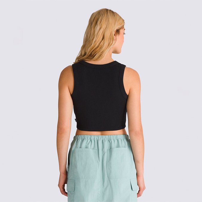 Regata Drew Rib Tank Seasonal Hero: Knu Skool Black