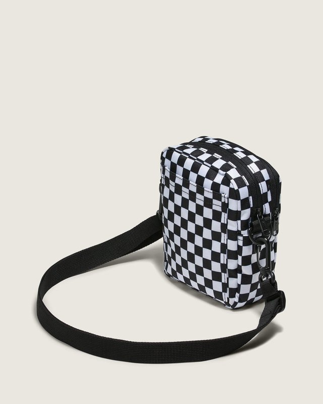 Bolsa Go Getter Crossbody Black White Checkerboard | Vans