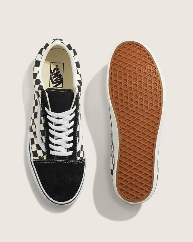 Tênis Old Skool Primary Checkerboard Black White
