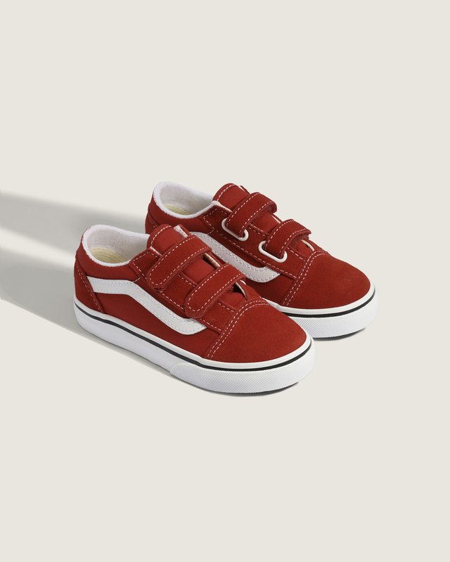 Tênis Old Skool V Racing Red True White Infantil