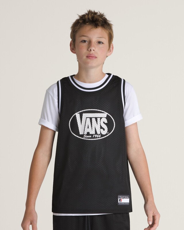 Camiseta Classic Oval Basketball Tank By Ss Black Infantil
